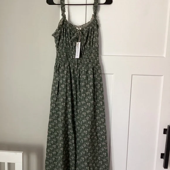 NWT Neuflora Tuscany Dress - Dusty Teal - Picture 2 of 4